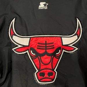 STARTER jacket - Chicago Bulls - Vintage - 1990 - black